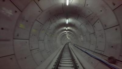 Crossrail tunnel