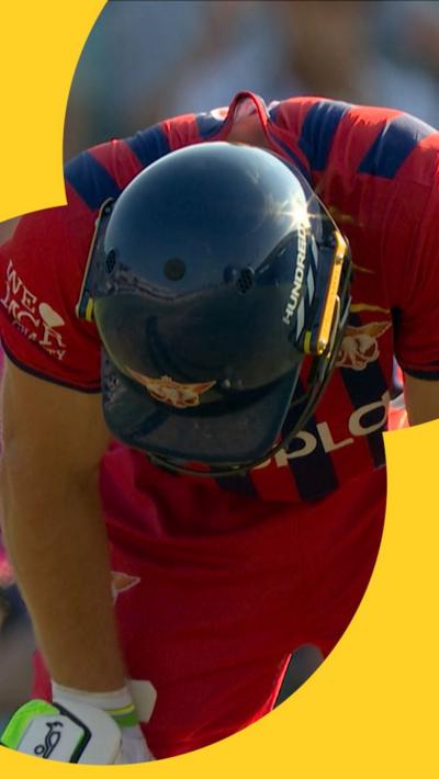 Jos Buttler after getting out