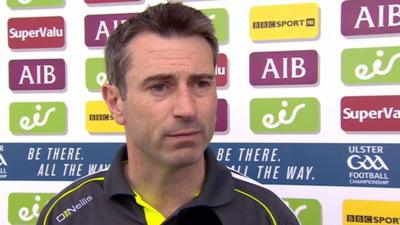 Donegal manager Rory Gallagher