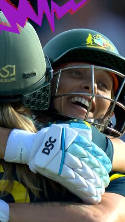 Ashleigh Gardner and Ellyse Perry