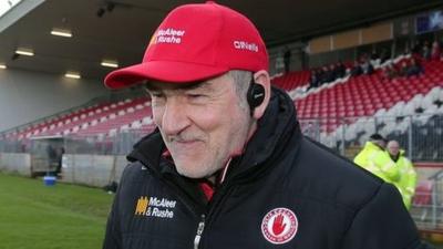 Tyrone manager Mickey Harte