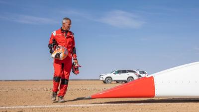 The UK-led challenge to the land speed record ups its pace in high speed trials