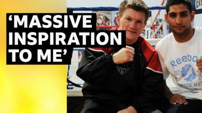 Ricky Hatton and Amir Khan