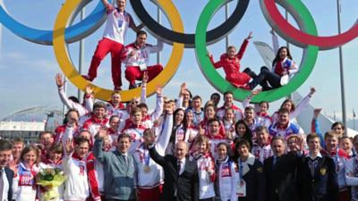 The IOC has banned Russia from competing at the 2018 Winter Olympics over doping.