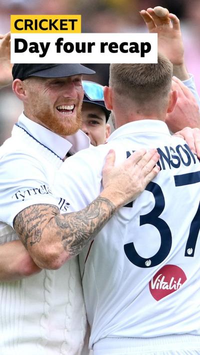 Ben Stokes and Gus Atkinson 