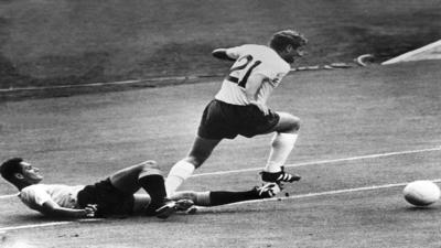 Roger Hunt at the 1966 World Cup