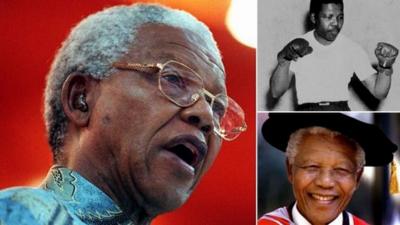 Nelson Mandela died in 2013 at the age of 95