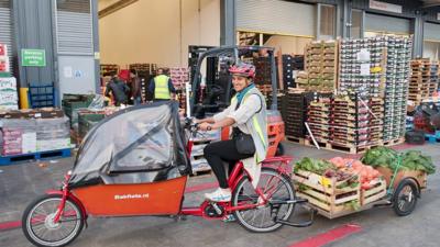 Jas Sandu launched Pedalling Pantry during lockdown