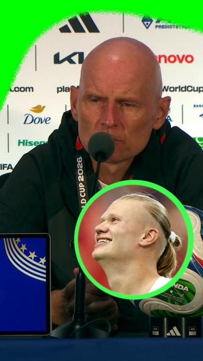 Ståle Solbakken talking about Erling Haaland