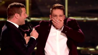 Dermot O'Leary and Matt Terry