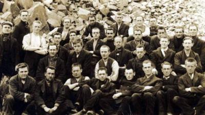 Men sent for hard labour during World War One