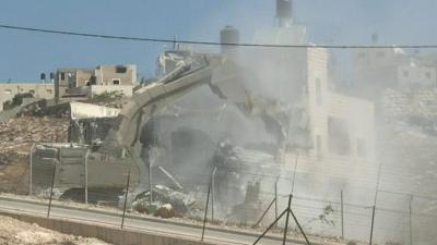 Palestinian homes demolished