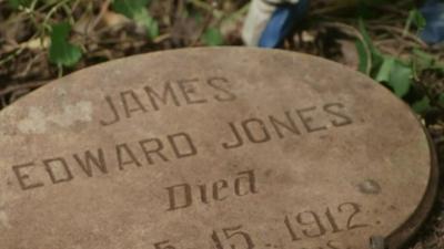 grave in east end cemetary