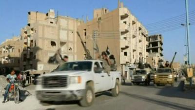 Islamic State group members