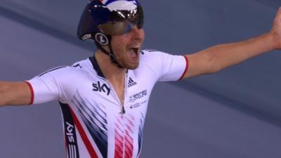 World Track Championships: Brilliant Dibben wins points race title