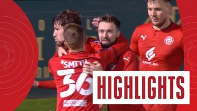 Highlights: Solihull Moors 1-2 Wigan Athletic (AET)