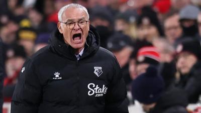 Watford manager Claudio Ranieri