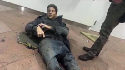 Sebastien Bellin at the Brussels attack