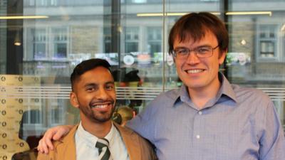 Bobby Seagull and Eric Monkman