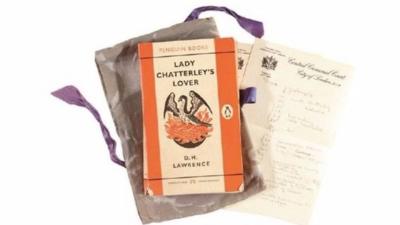 Copy of Lady Chatterley's Lover on auction