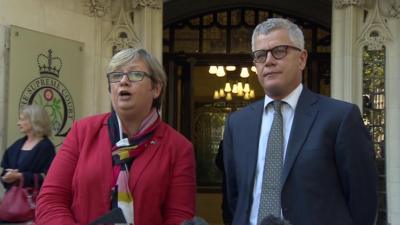 Joanna Cherry SNP and Jolyon Maugham QC