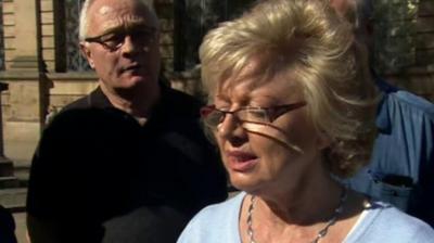 Julie Hambleton, whose sister Maxine was killed in the bombings, say's 'we will continue to fight.'