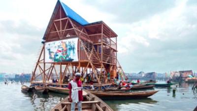 Floating school designed by Kunle Adeyemi