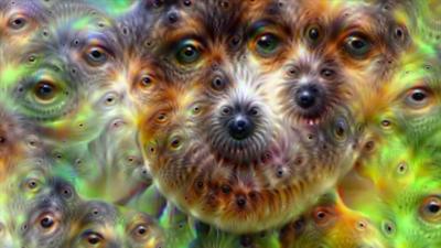 An image from Google DeepDream