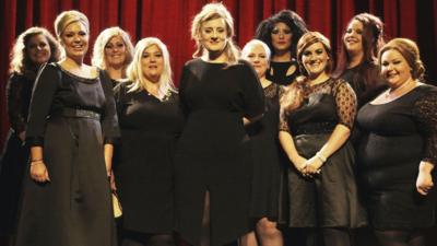 Adele and impersonators