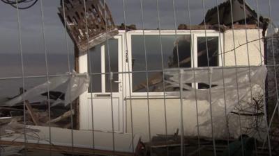 House being demolished