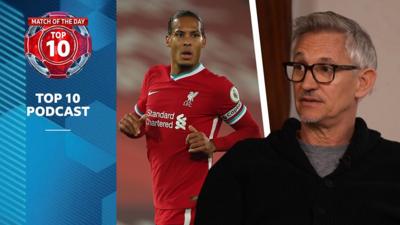 Virgil van Dijk and Gary Lineker