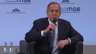 Russian Foreign Minister Sergey Lavrov