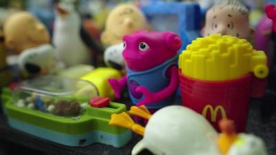 Toys from McDonald's kids meals