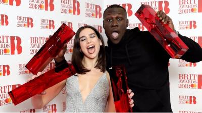 Dua Lipa and Stormzy