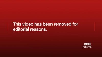 This video has been removed for editorial reasons.