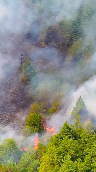Wildfires have ignited across Wales after weeks of high heatwave temperatures and little rainfall.