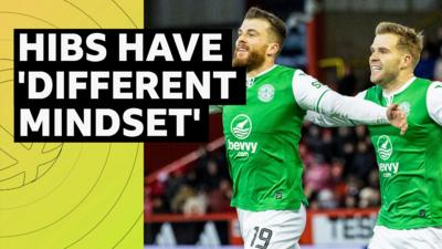 hibs have different mindset graphic