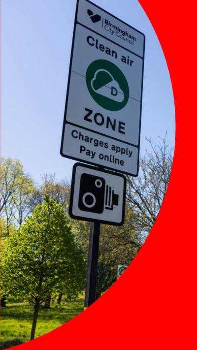 A Clean Air Zone sign