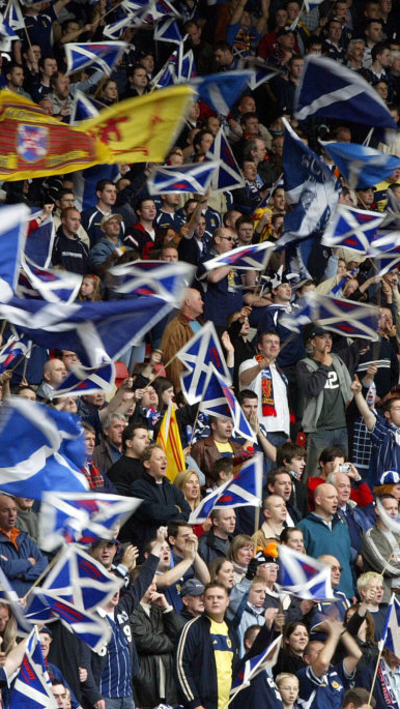 Scottish football fans