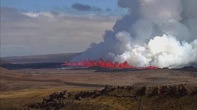 Iceland volcano