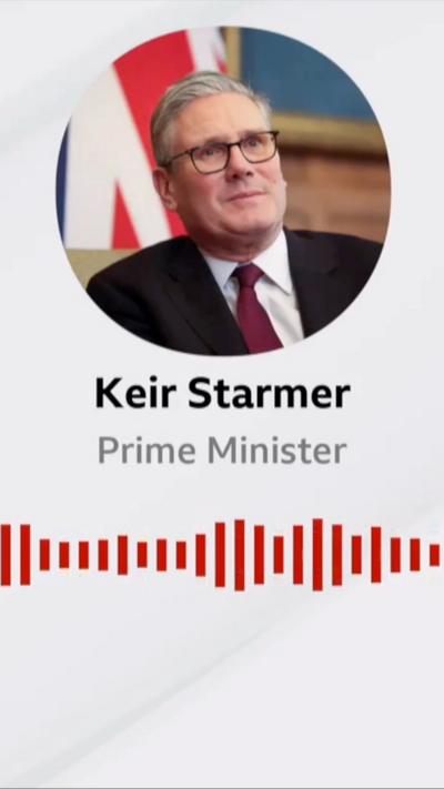 Starmer and a sound wave