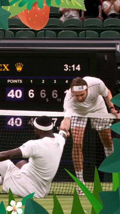 Alexander Bublik and Frances Tiafoe