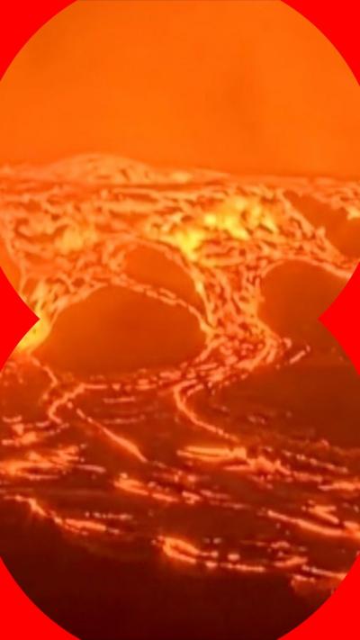 Lava spews out from Hawaii's Kilauea