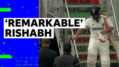 Rishabh Pant of India