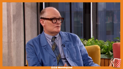 Lawyer Gary Rycroft in the Morning Live studio. Gary joined us to discuss his recent health scare. 