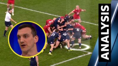 Sam Warburton on Scotland's winning try against Wales