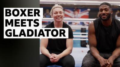 Lauren Price and Gladiator Phantom