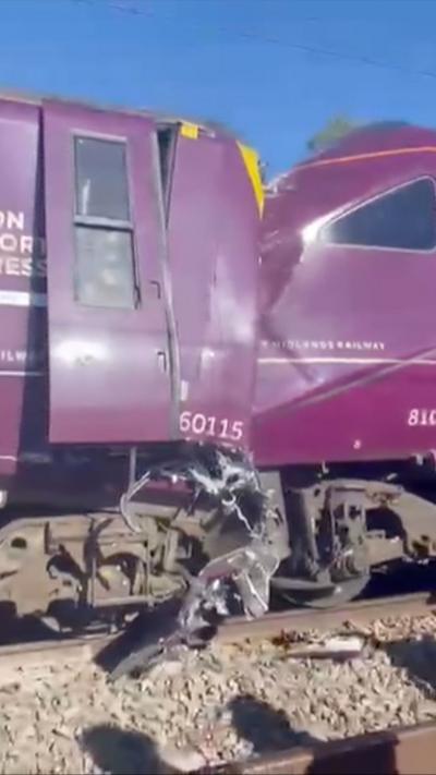 Train crashed