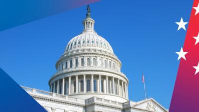 The dome of the US Capitol building