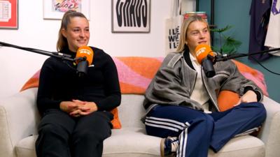 Ella Toone and Alessia Russo